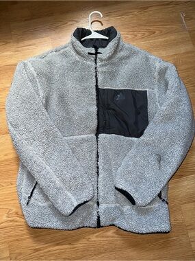 Men's Adidas Gray Jacket - Reversible